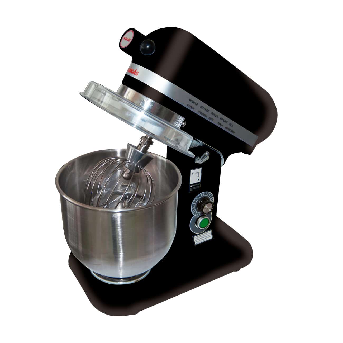 Batidora 6lt Negra Maigas